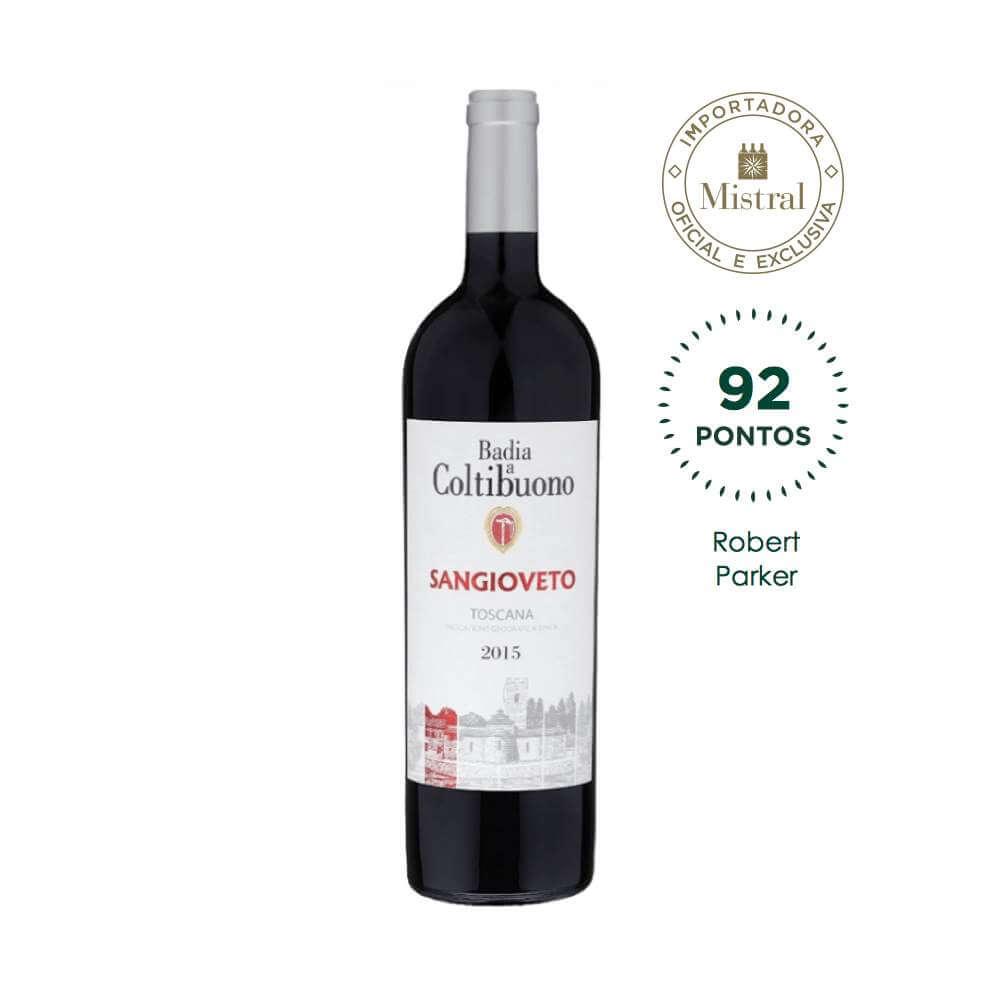 Vinho Sangioveto di Toscana 2015 (Badia a Coltibuono) 750ml - 2