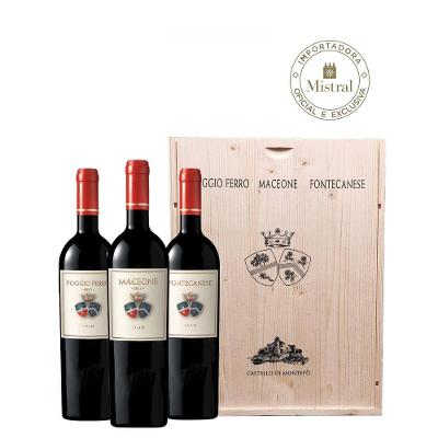 Mixed Case 3 Crus 2020 (Castello di Montepò) kit c/ 3 vinhos