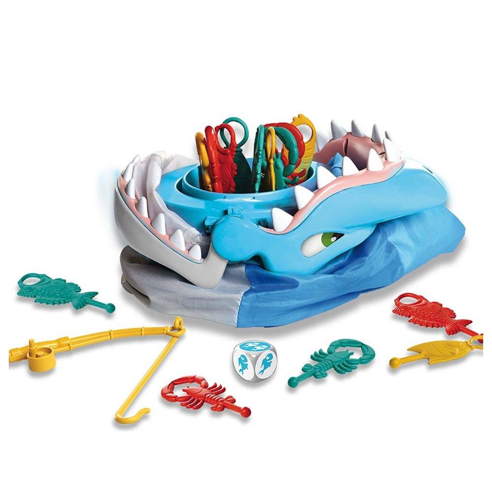 Jogo Tubarão Bocão com 12 Peixes + Vara de Pesca Indicado para +4 Anos Multikids - BR753 - 1
