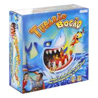 Jogo Tubarão Bocão com 12 Peixes + Vara de Pesca Indicado para +4 Anos Multikids - BR753 - 2