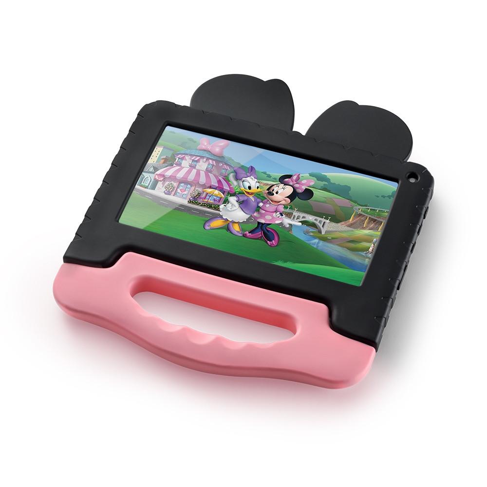 Tablet Multi Minnie com Controle Parental 7 pol 4GB RAM 64GB Android 13 Quad Core + Case + Wi-fi - NB414 - 5