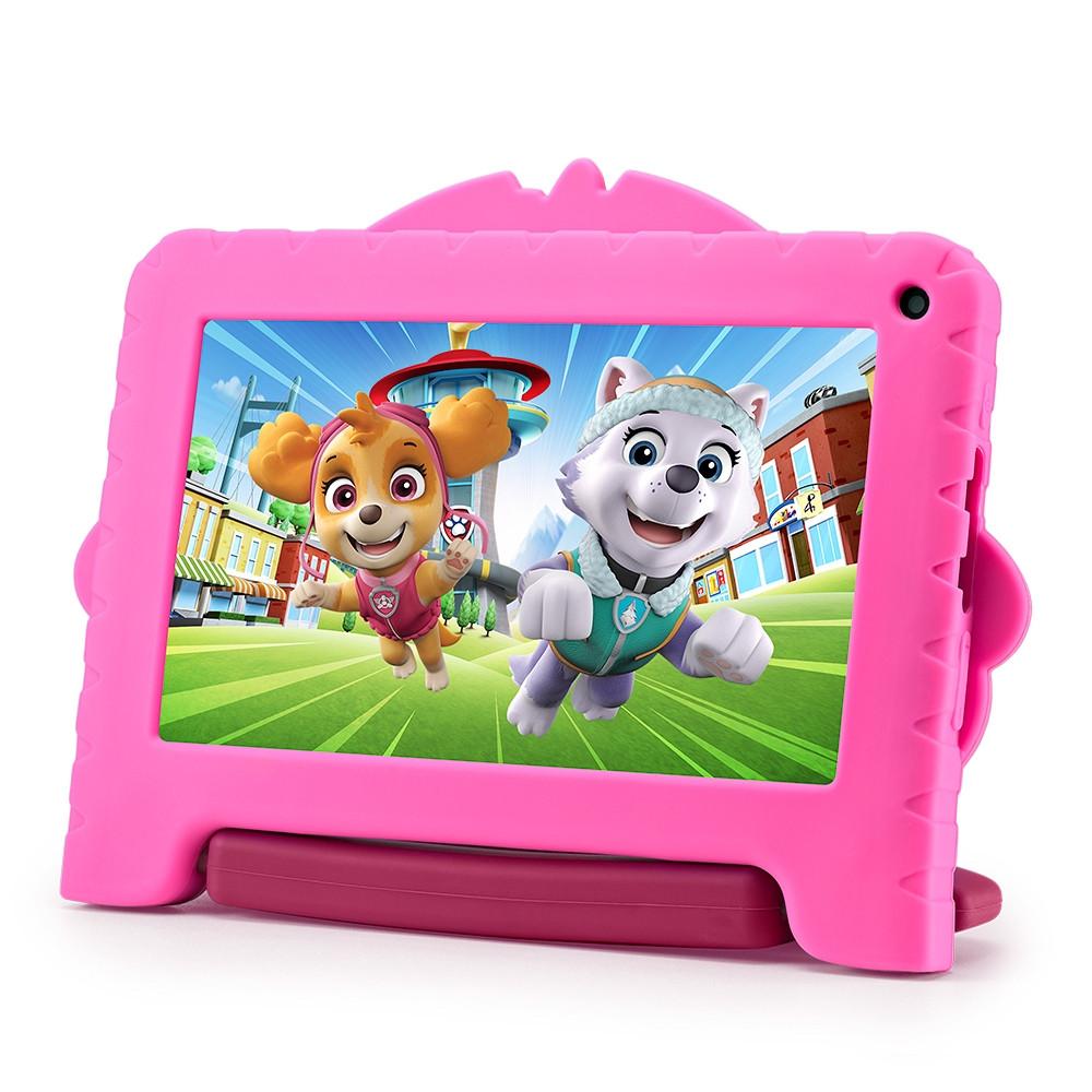 Tablet Multi Patrulha Canina Skye com Controle Parental 7 pol 4GB RAM 64GB Android 13 Quad Core + Case + Wi-fi - NB422 - 5
