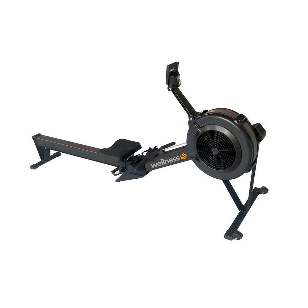 Remo Indoor Preto Resistência a Ar com 10 Níveis Painel LCD Wellness - GY077 - 1