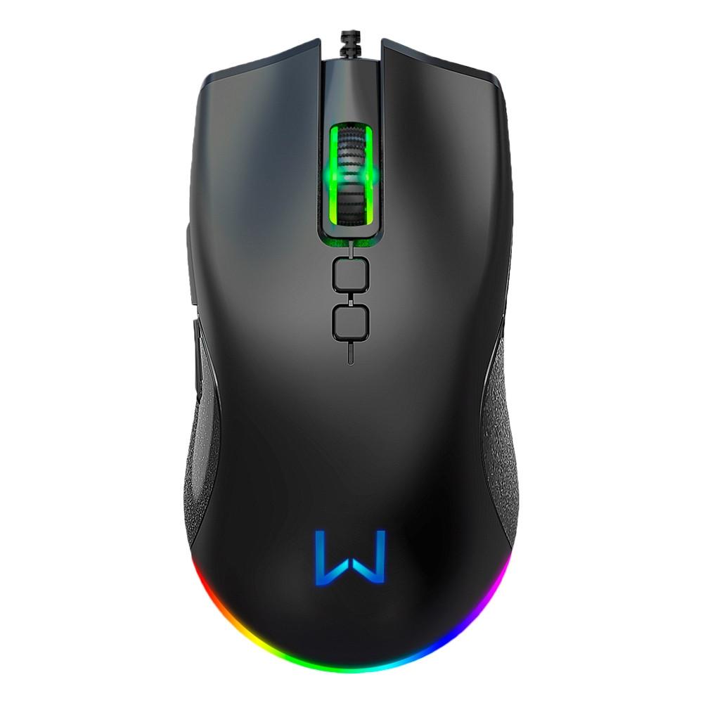 Mouse Gamer Rush 12000DPI 7 Botões Warrior - MO392 - 1