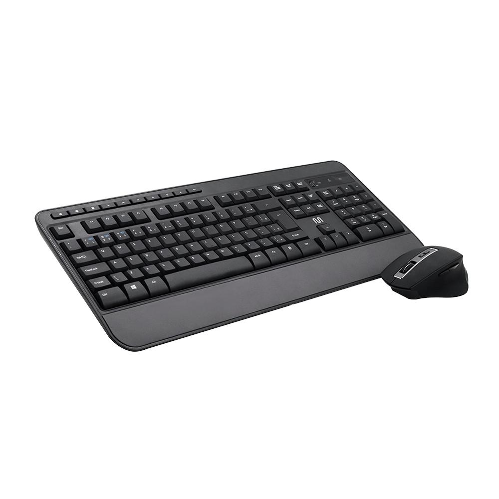 Kit Teclado e Mouse Sem Fio CS1200 Multimídia Conexão BT+USB 3200DPI Ajustável Com Cliques Multi - TC301 - 2