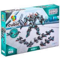 Blocos de Montar Cubic 25 em 1 Super Robot 577 Peças Multikids - BR1618 - 2