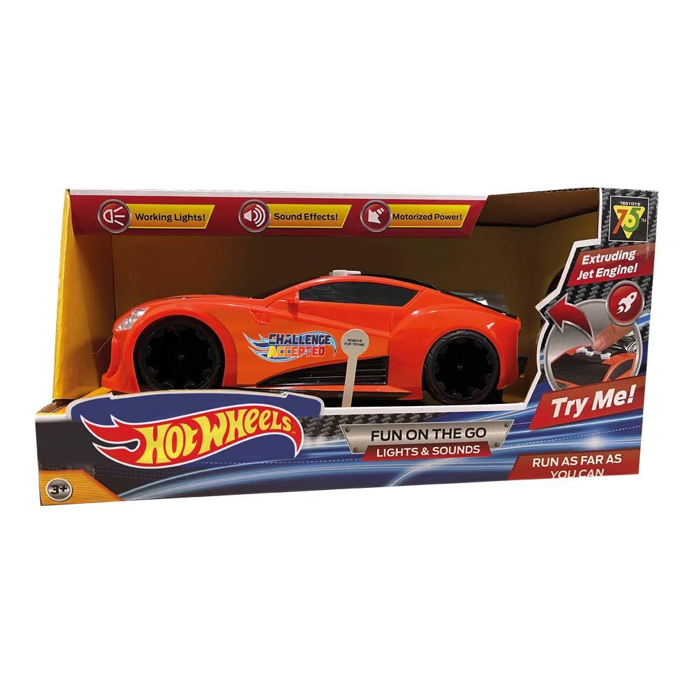 Carro Hot Wheels Turbo com Luz e Som Multikids - BR1431 - 1