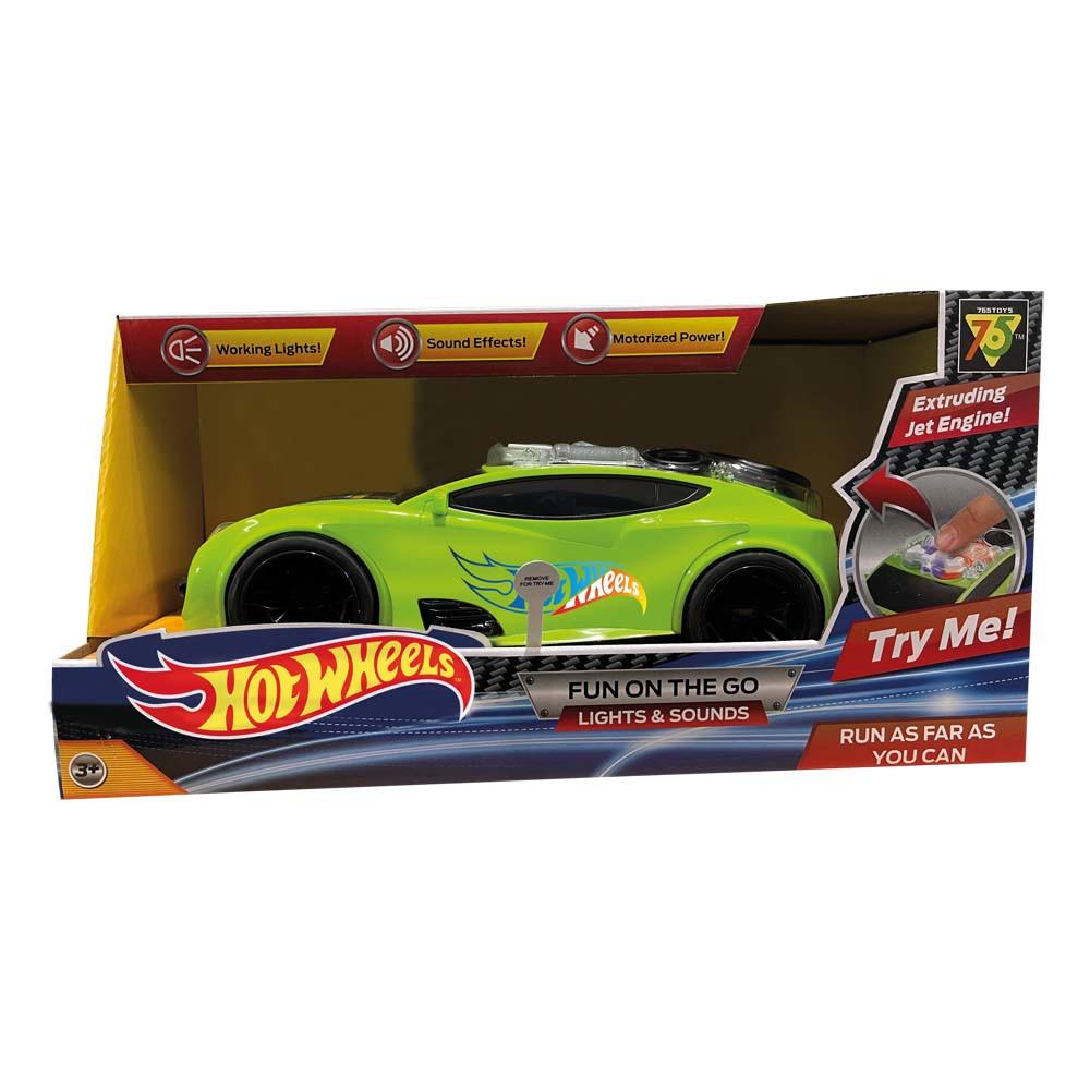 Hot Wheels Carro De Som Com Luz E Som Multikids - BR1432 - 2