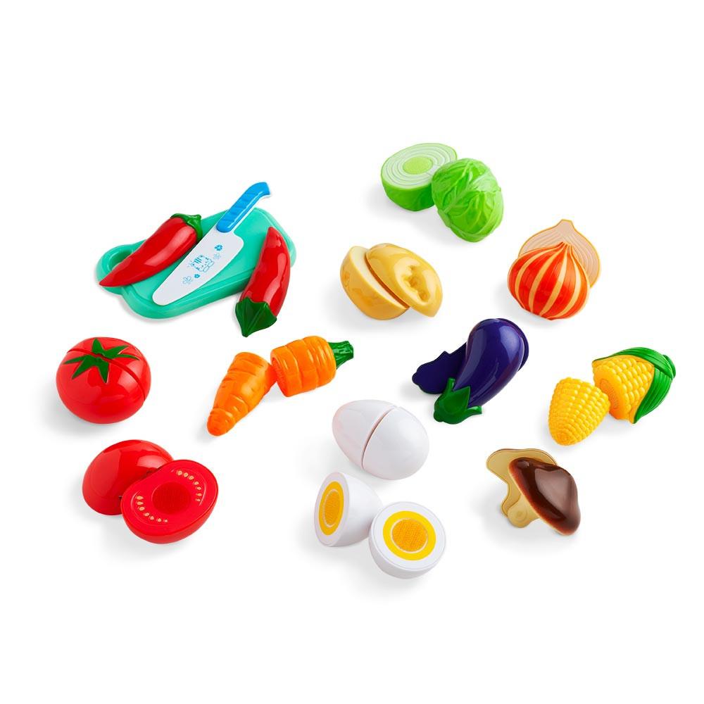 Combo Kids - Super Feira Legumes Creative Fun e Creative Fun Mini Feirinha Divertida 6 legumes Multikids - BR1108K - 5