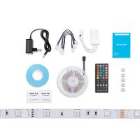 Combo Tech - Fita Led 5M e Microfone Gamer Olier LED Preto Warrior - PH255K