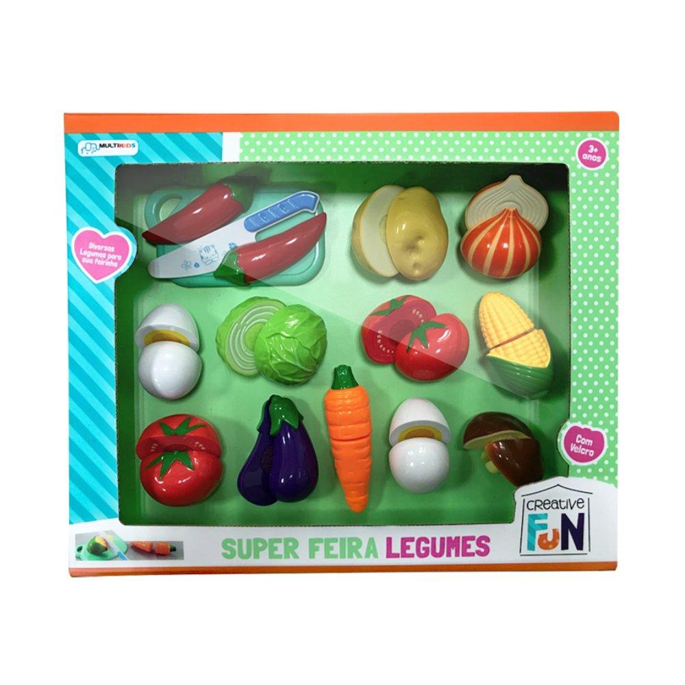 Creative Fun Multikids Super Feira 12 Legumes - BR1110 - 1