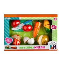 Creative Fun Multikids Mini Feirinha Divertida 6 Legumes Indicado para +3 Anos - BR1108 - 1