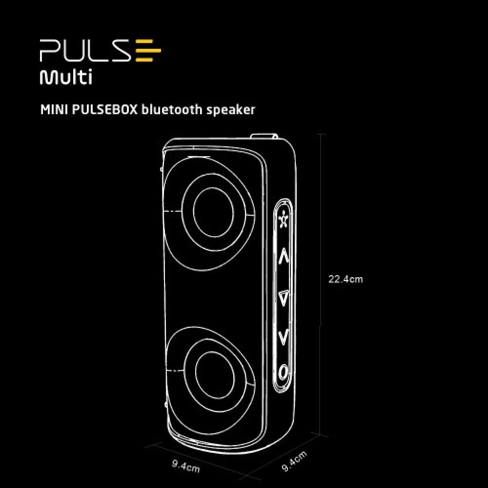 Caixa de Som Mini Pulsebox 30W Bluetooth 5.0/AUX/SD Pulse - SP603 - 8