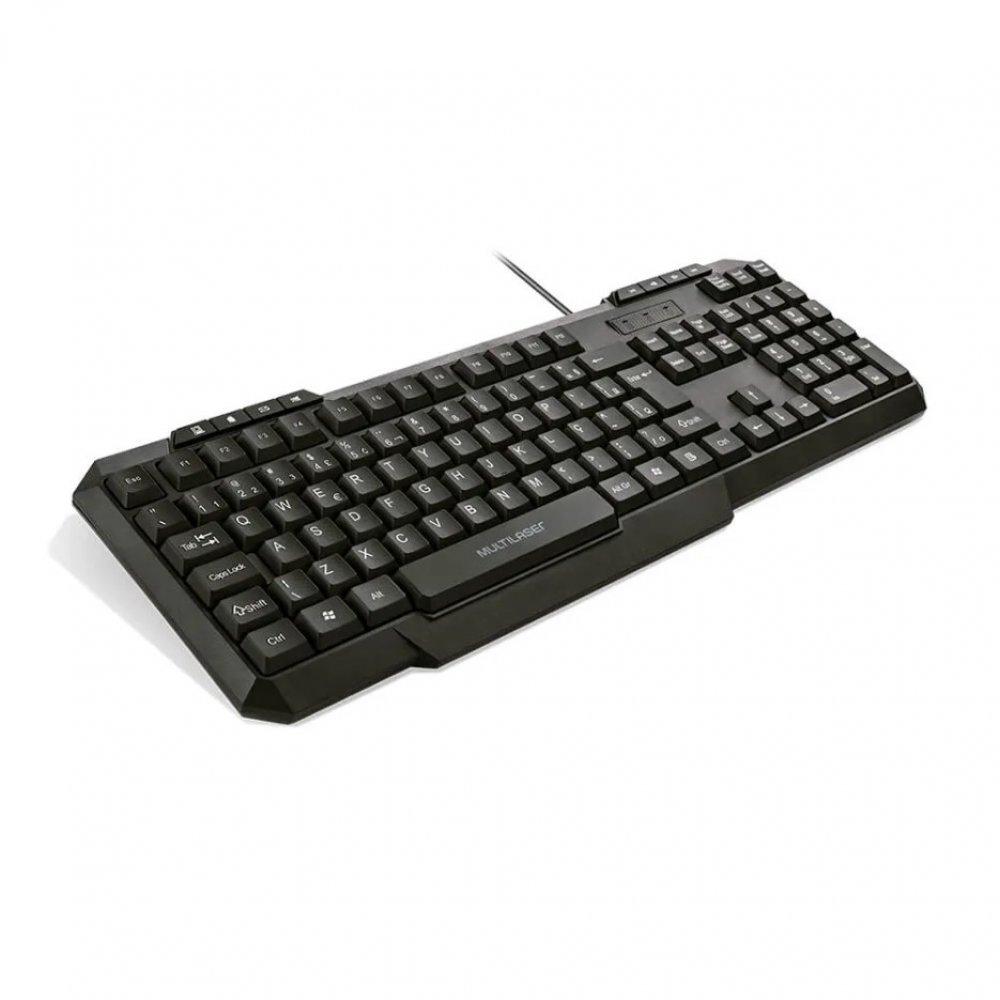 Teclado Com Fio TM100 Resistente a Líquidos Cabo de 1,3m Conexão USB Multi (Multilaser) - TC206 - 2