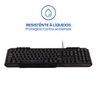 Teclado Com Fio TM100 Resistente a Líquidos Cabo de 1,3m Conexão USB Multi (Multilaser) - TC206 - 5