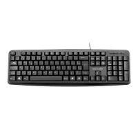 Teclado Slim Standard Com fio USB Preto Multi (Multilaser) - TC065 - 1