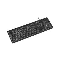 Teclado Com Fio Light 3 Níveis Ajustáveis Teclas Silenciosas e Conexão Usb Preto - TC268 - 2