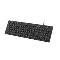 Teclado Com Fio 3 Níveis Ajustáveis Teclas Silenciosas e Conexão Usb Preto - TC144 - 3
