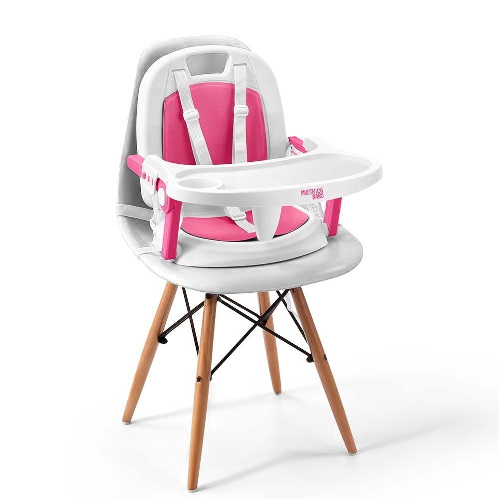 Cadeira de Alimentação Berry 3 em 1 6M 15KG Rosa Multikids Baby - BB390 - 9
