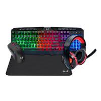 Kit Gamer Air Drop 4 em 1 Teclado + Mouse + Headset e Mousepad Warrior - TC304 - 1