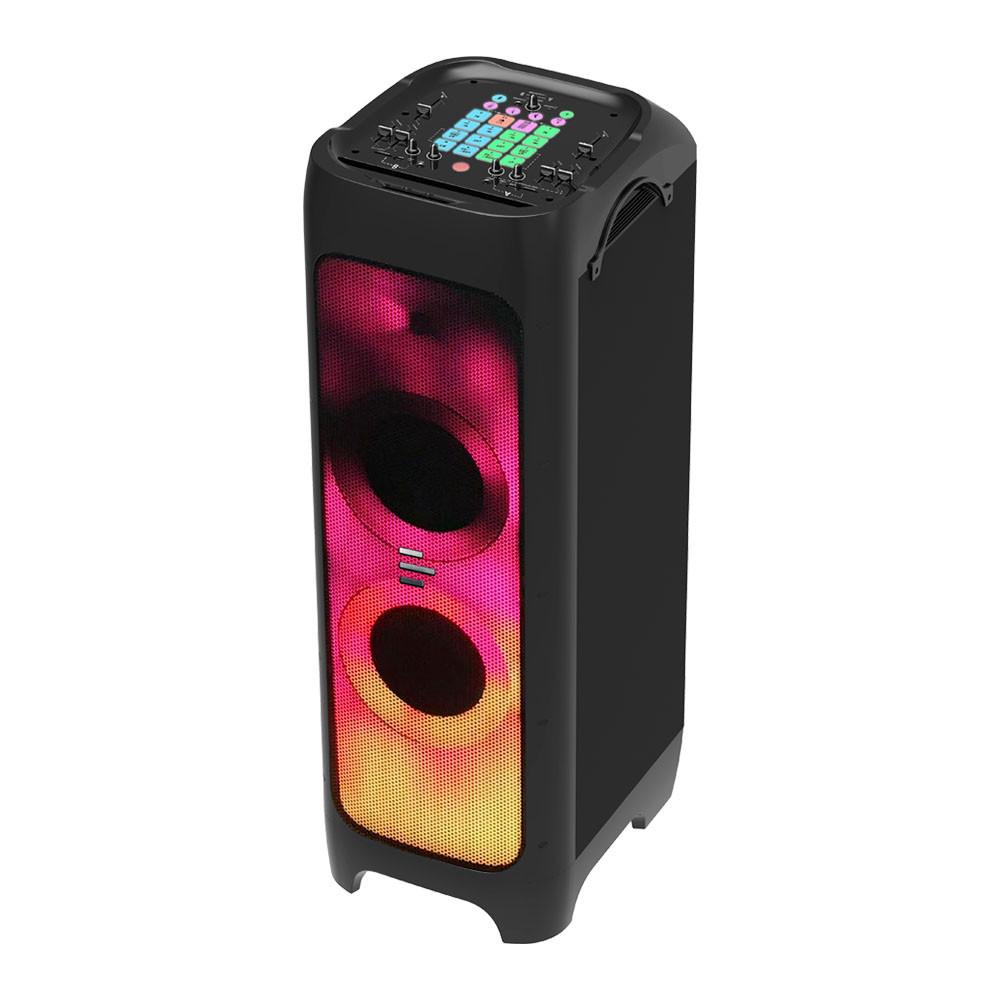 Caixa de Som Torre Flamebox DJ 5000W RMS Bluetooth AUX/USB/SD/TWS Pulse - SP512 - 7