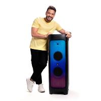 Caixa de Som Torre Flamebox DJ 5000W RMS Bluetooth AUX/USB/SD/TWS Pulse - SP512 - 9