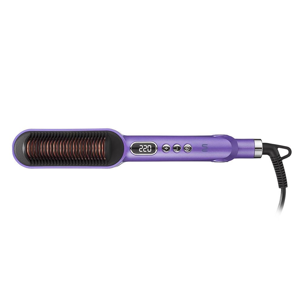 Escova Alisadora Efeito Afrodite: liso ou ondas com cabo giratório 360° Multi Care - EB136 - 3