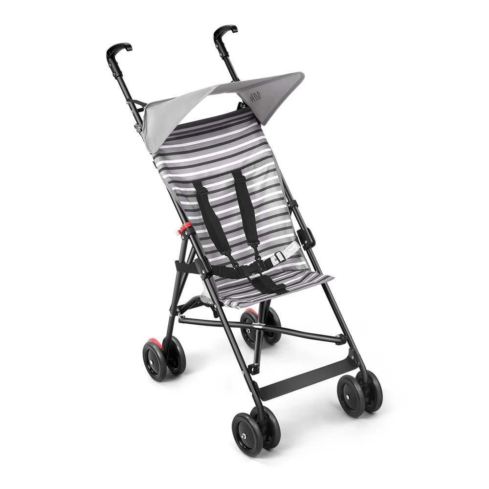 Carrinho Guarda-Chuva 6M-15 Kgs Multikids Navy Preto com Cinza - BB494 - 1