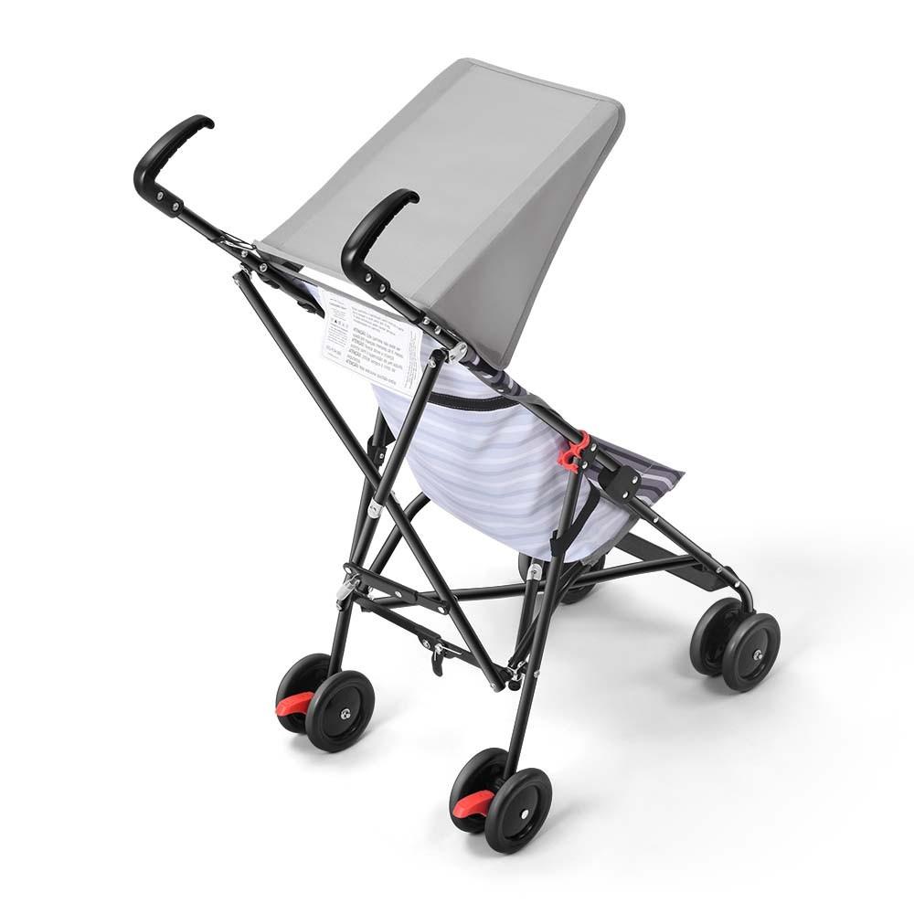 Carrinho Guarda-Chuva 6M-15 Kgs Multikids Navy Preto com Cinza - BB494 - 5