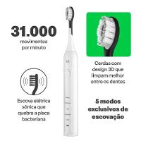 Escova Elétrica Sônica Clean Pro 31K - 31 mil movimentos - Multi Saúde - HC112 - 2