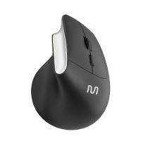 Mouse Sem Fio Vertical Clique Silencioso 1600dpi Preto Multi - MO384 - 1