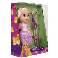 Boneca Princesas Disney Rapunzel com Varinha e Tiara Multikids - BR1928 - 2