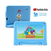 Tablet Multi Galinha Pintadinha com Controle Parental 7 pol 4GB RAM 64GB Android 13 Quad Core + Case + Wi-fi - NB419 - 6