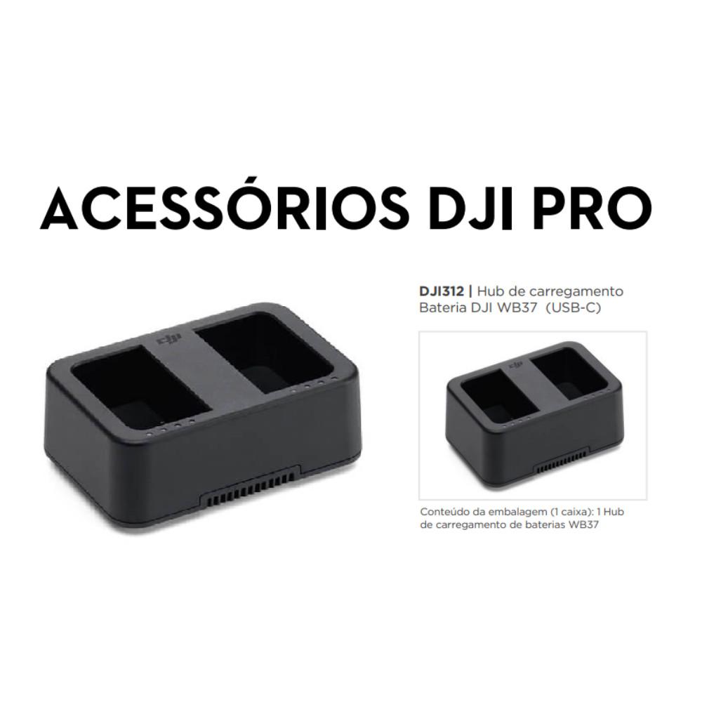 Hub de carregamento DJI para Bateria WB37 BR - DJI312 - 2