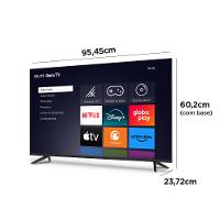 Smart TV DLED 43 FHD Multi Roku 3HDMI 2USB Wi-Fi - TL056M - 5