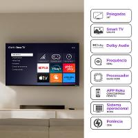 Smart TV DLED 50 4K Multi Roku 4HDMI 2USB Wi-Fi - TL059M - 2