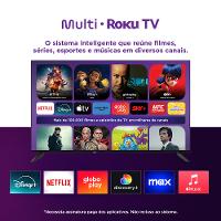 Smart TV DLED 50 4K Multi Roku 4HDMI 2USB Wi-Fi - TL059M - 3