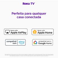 Smart TV DLED 50 4K Multi Roku 4HDMI 2USB Wi-Fi - TL059M - 5