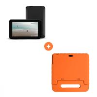Tablet Multi Kid Pad Laranja 10.1 pol 6GB RAM 128GB Android 13 Quad Core + Case + Wi-fi - NB425 - 3