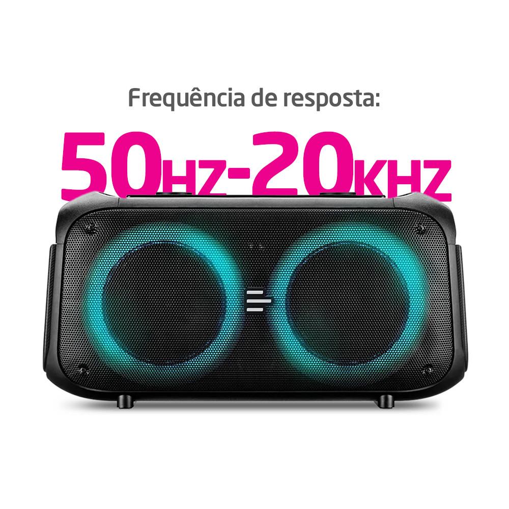 Pulse Box 2 Double 6.5 700W RMS BT/AUX/USB/SD/TWS/MIC - SP513 - 3