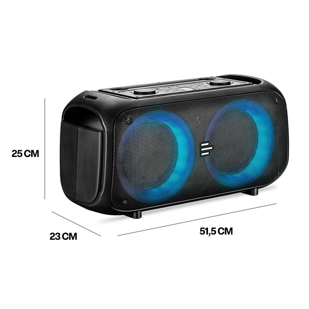 Pulse Box 2 Double 6.5 700W RMS BT/AUX/USB/SD/TWS/MIC - SP513 - 5