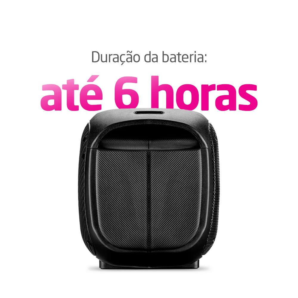 Pulse Box 2 Double 6.5 700W RMS BT/AUX/USB/SD/TWS/MIC - SP513 - 8