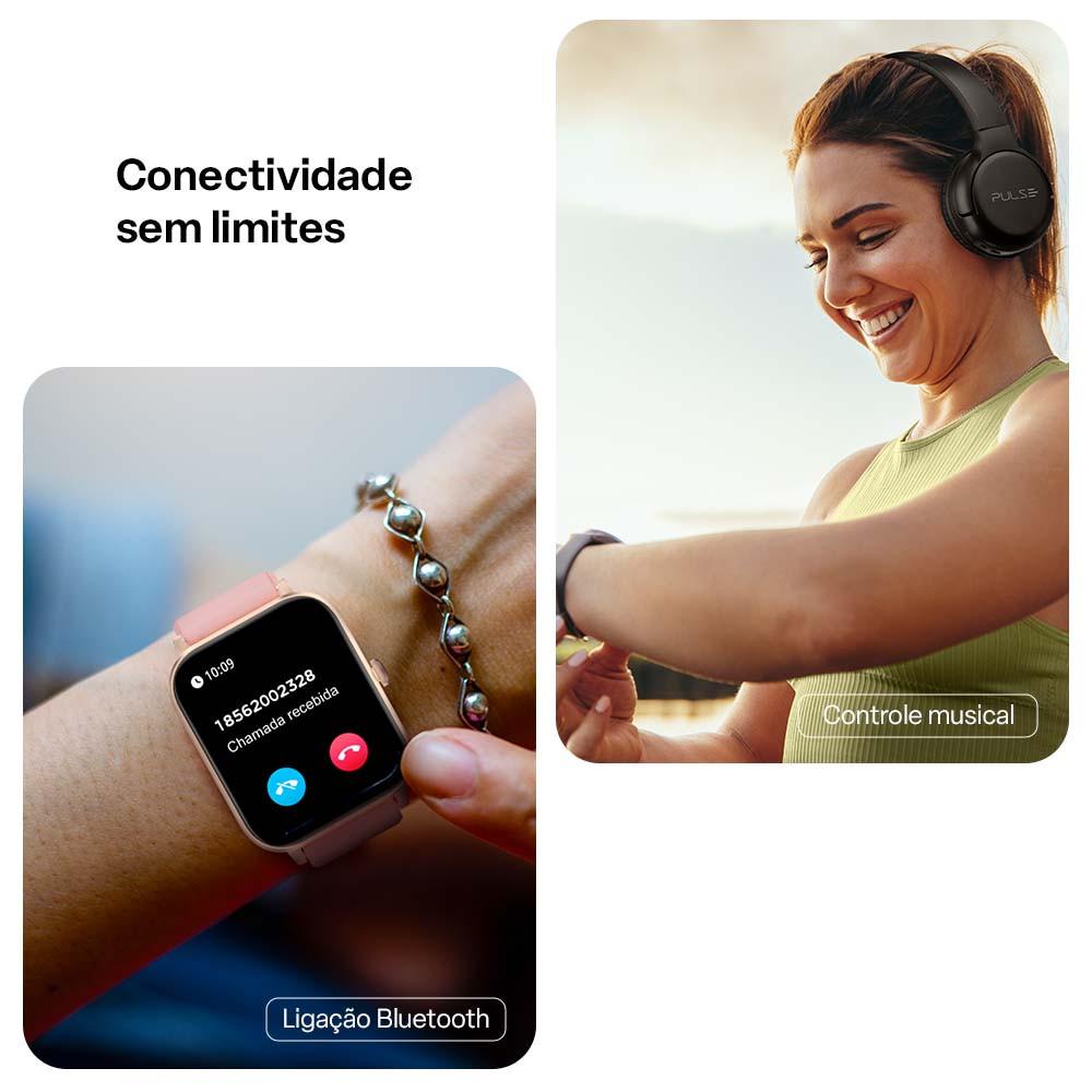 Smartwatch Multi L2 Tela 1.83 Proteção IP67 Rosé - WR203 - 9