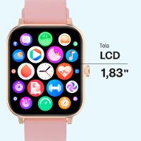 Smartwatch Multi L2 Tela 1.83 Proteção IP67 Rosé - WR203 - 5
