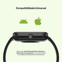 Smartwatch Multi L2 Tela 1.83 Proteção IP67 Preto - WR202 - 10