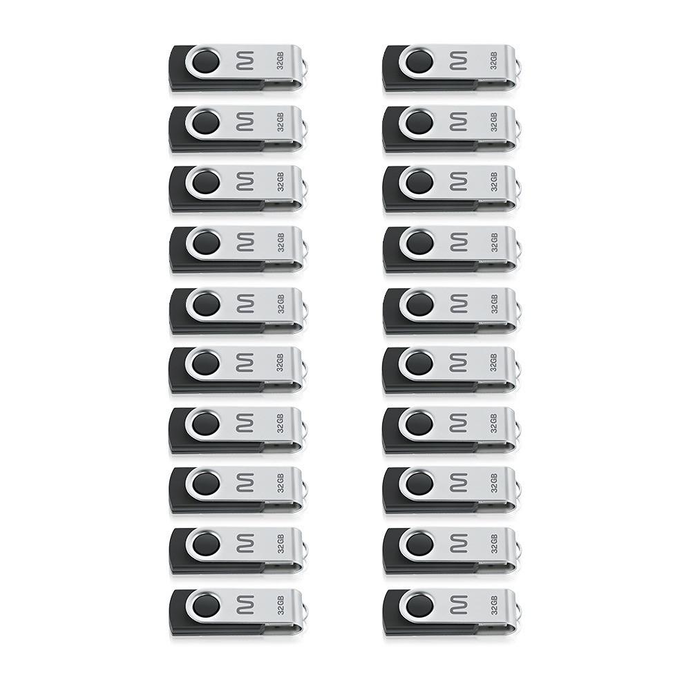 Kit Pen Drive Twist 32GB 20 unidades Preto Multi - PD589K - 2