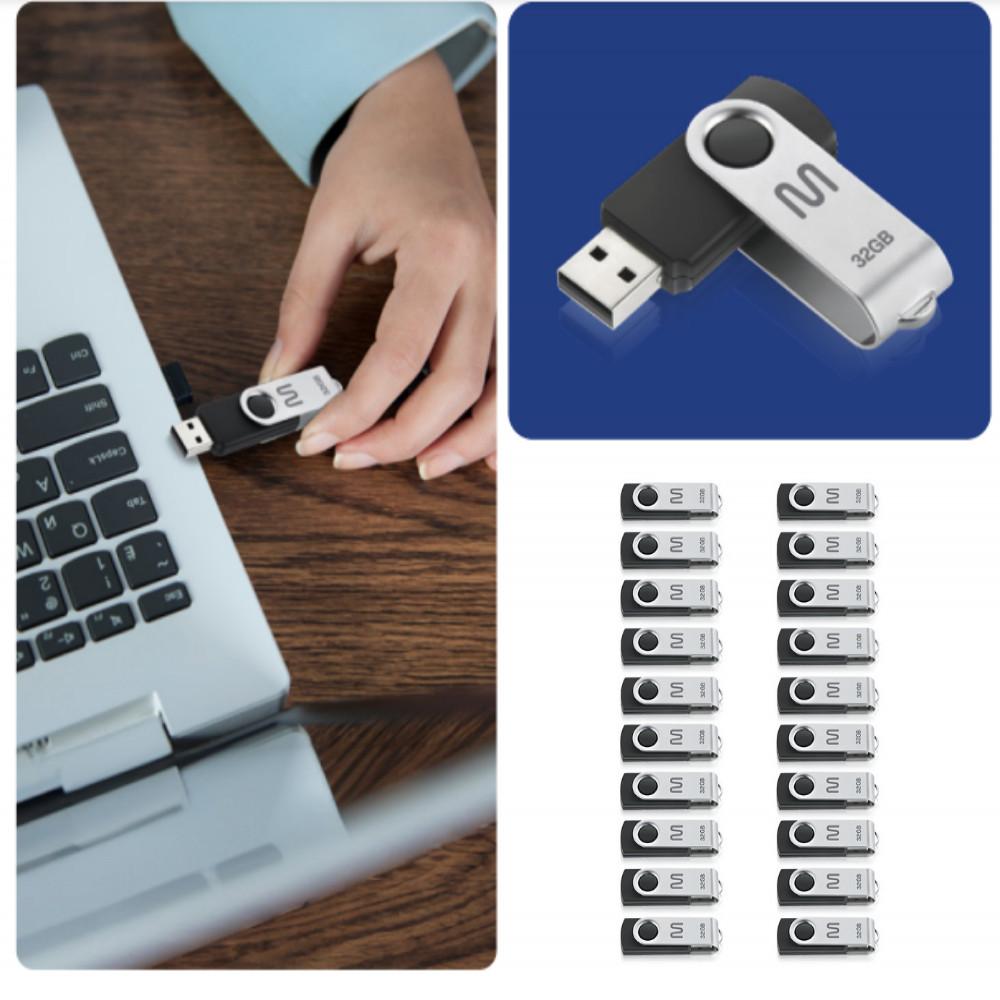 Kit Pen Drive Twist 32GB 20 unidades Preto Multi - PD589K - 4