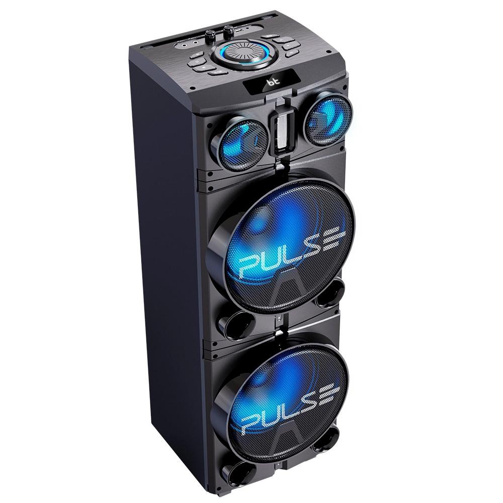 Caixa de Som Torre Storm 10Pol. 1500W RMS BT/AUX/USB/TWS/FM Pulse - SP514 - 4