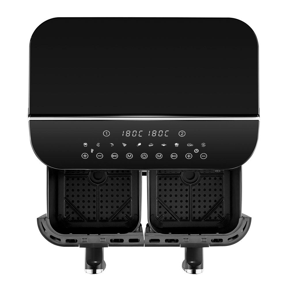 Fritadeira Elétrica sem óleo Air Fryer 8L Preta com 2 Gavetas 2500W 220V Multi - GO220 - 6