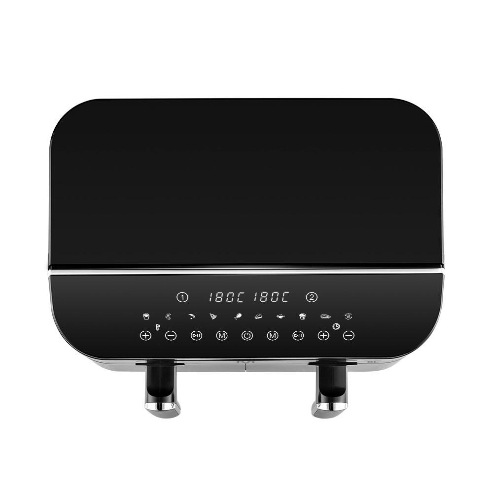 Fritadeira Elétrica sem óleo Air Fryer 8L Preta com 2 Gavetas 2500W 220V Multi - GO220 - 9